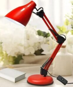 Lampe bureau - réglable - style moderne - Rouge
