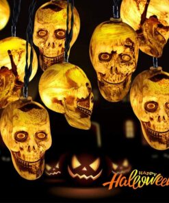 Guirlandes Lumineuse Halloween Tunisie - Tête de mort