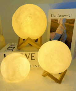 Lampe Lune à Luminosité 3D, GM