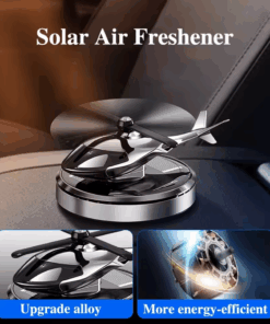 Désodorisant de Voiture Hélicoptère à Énergie Solaire